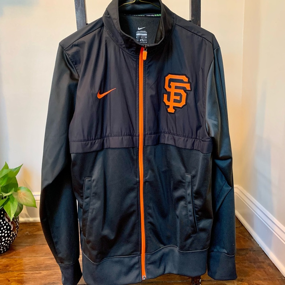 San Francisco Giants Dri-Fit Windbreaker track jacket